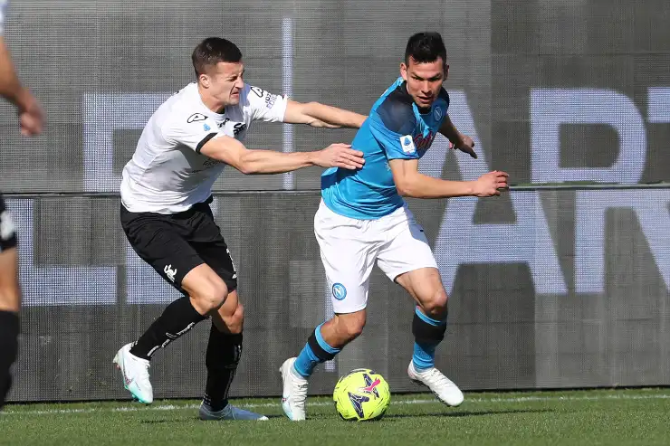 highlights Spezia-Napoli