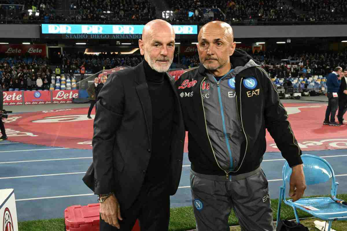 Pioli Spalletti Milan Napoli