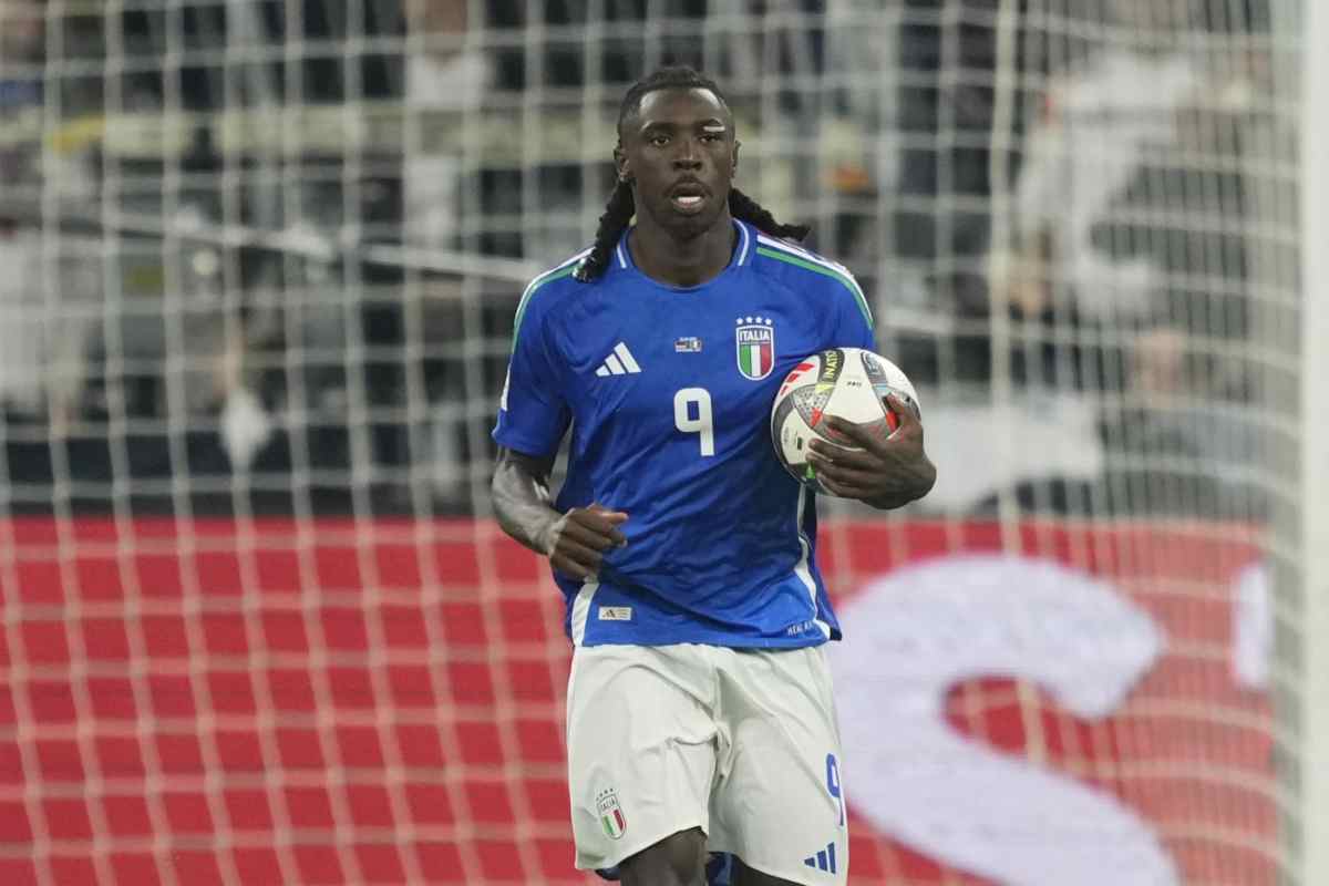 Moise Kean in Nazionale