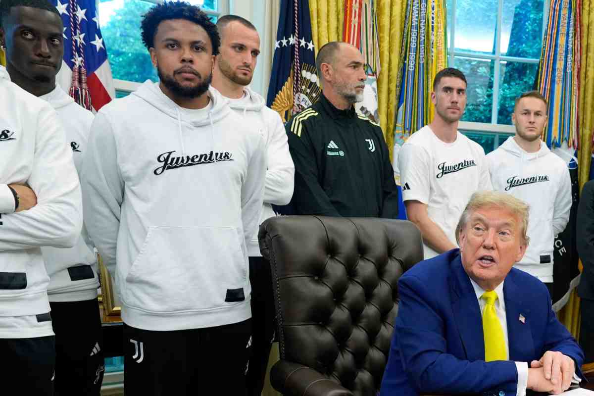 Juventus Casa Bianca Trump