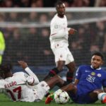 Un momento di Chelsea-Milan
