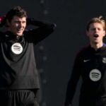 Christensen insieme a de Jong