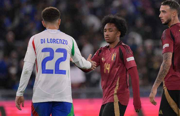 Fofana con la maglia del Belgio