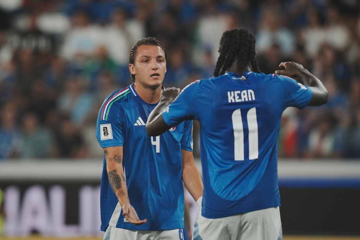 Retegui e Kean insieme con l'Italia