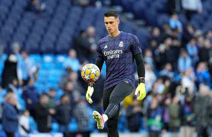 Kepa palleggia