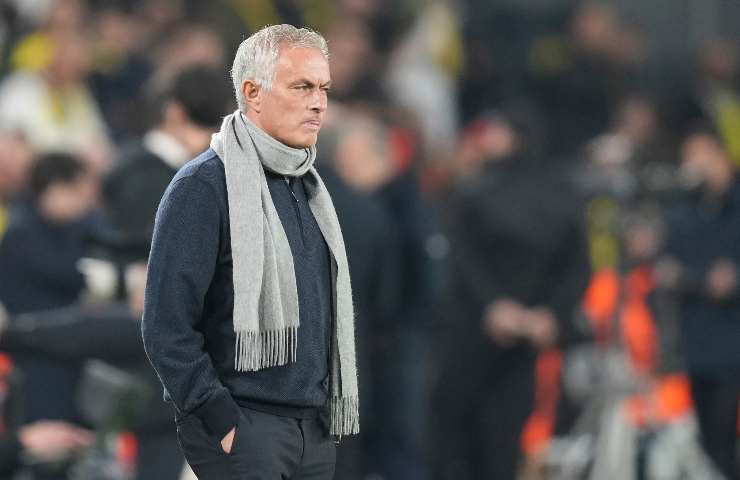 Mourinho in panchina