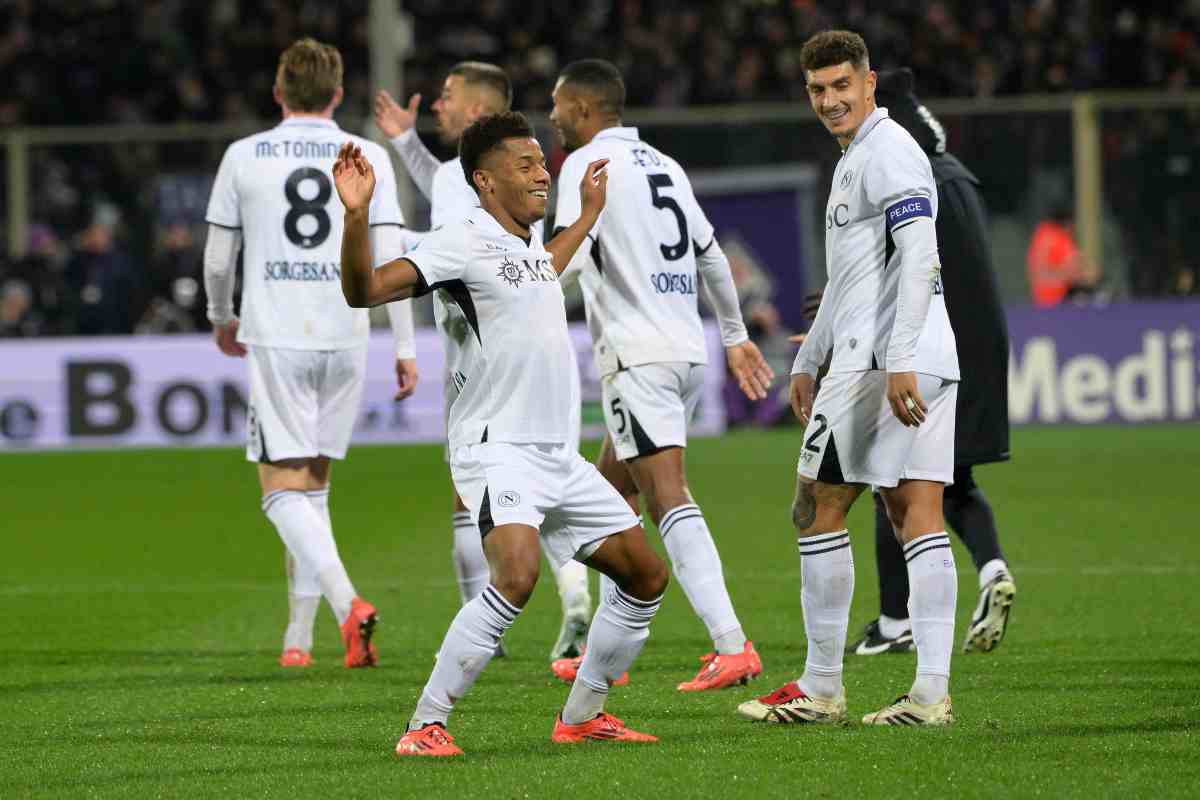 Neres insieme ai compagni