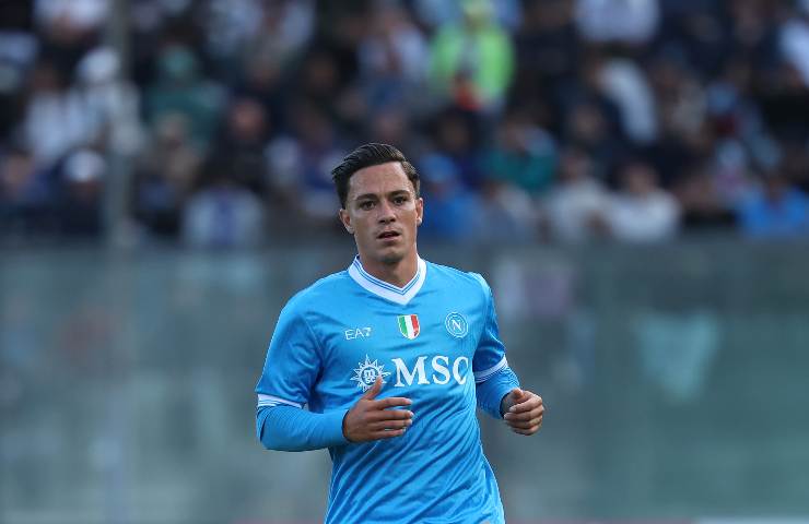 Raspadori con il Napoli