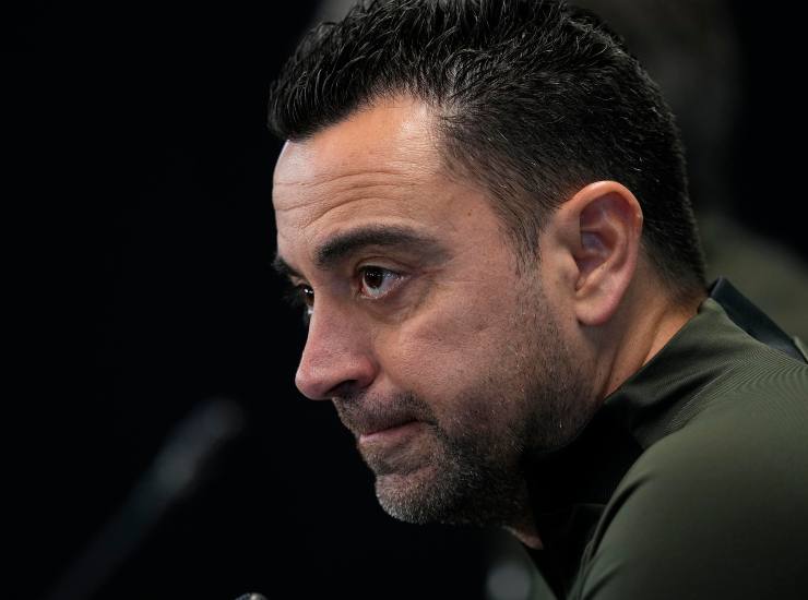 Xavi in primo piano