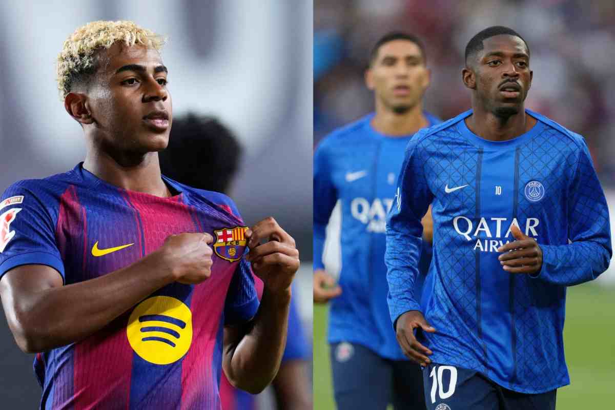 Foto combo Yamal-Dembele