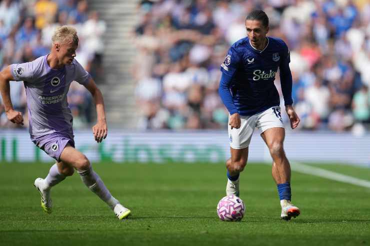 Grealish in azione