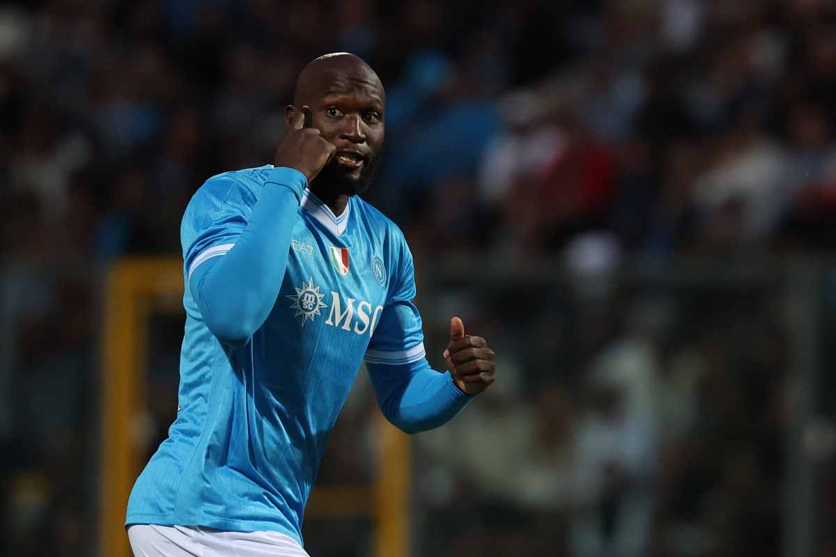 Lukaku in azione