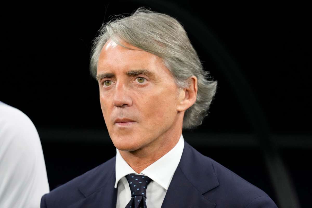 Mancini in panchina