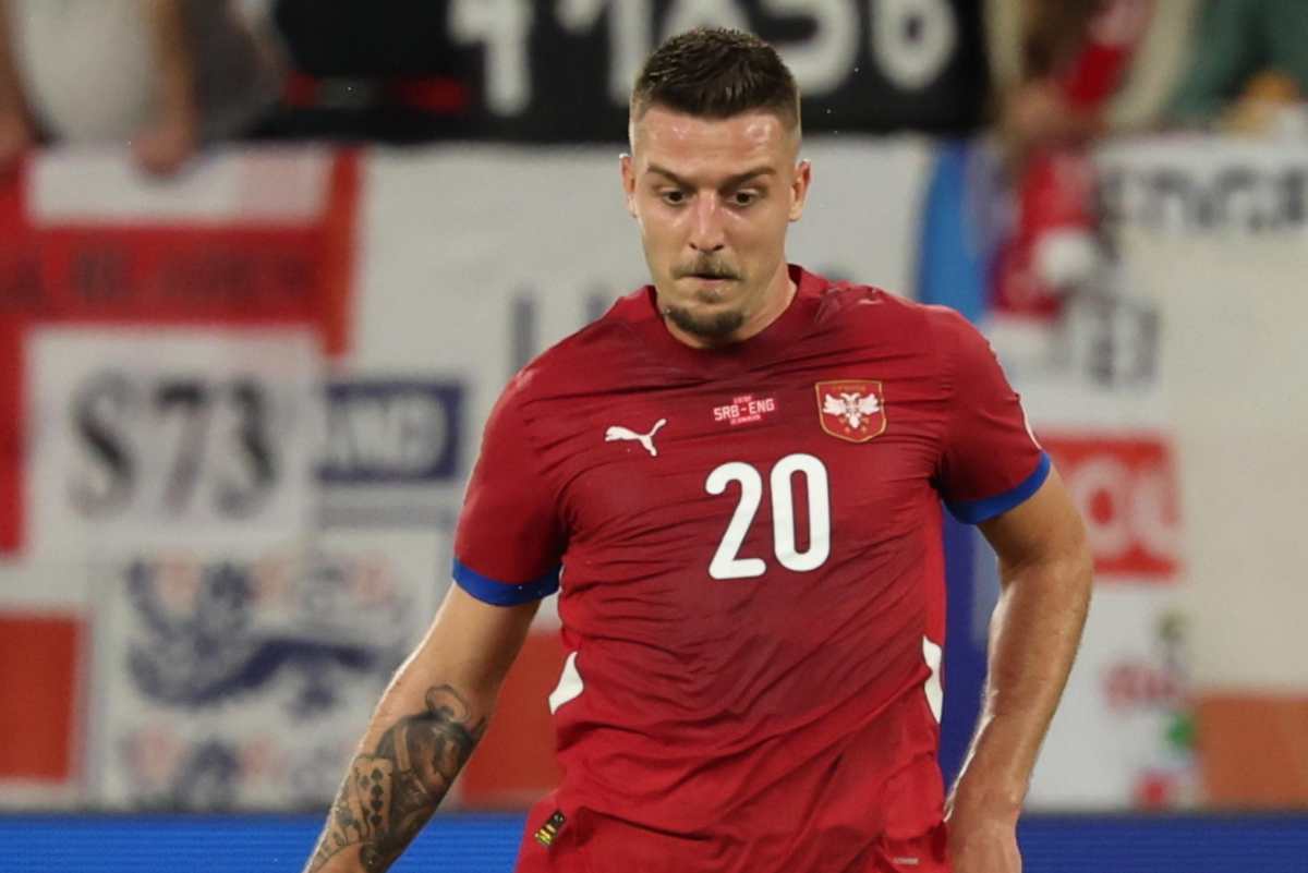 Milinkovic Savic in azione