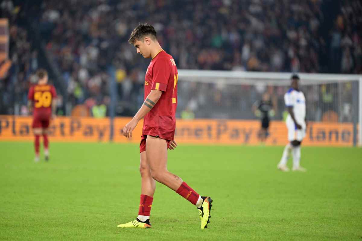 dybala infortunato