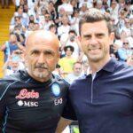 Spalletti Motta in panchina