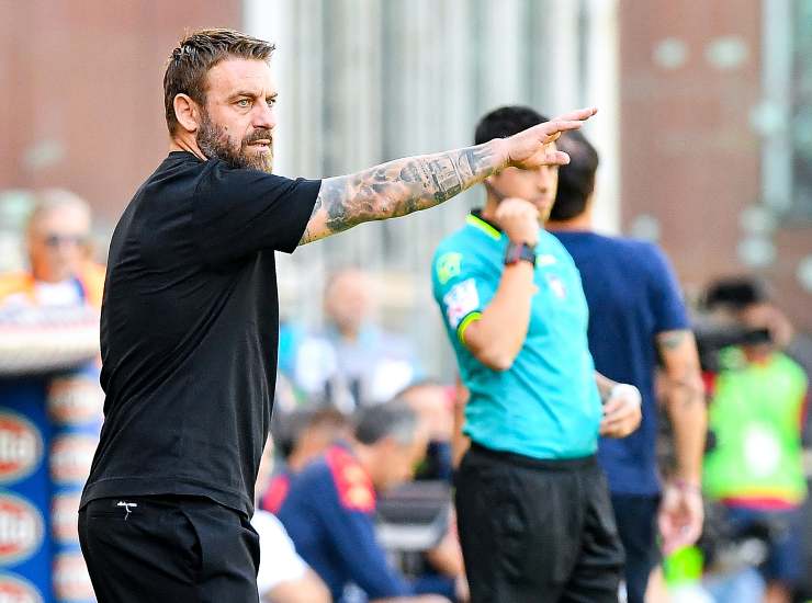 De Rossi dà una indiscazione