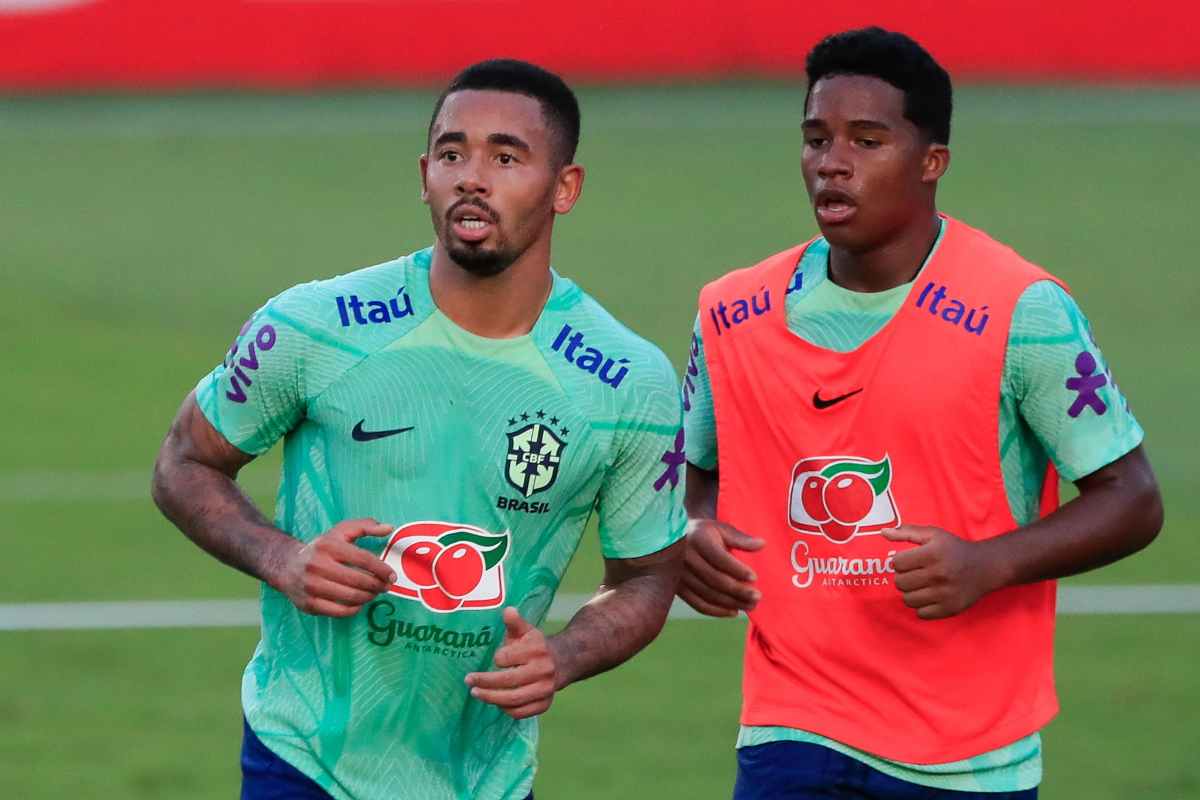 Gabriel Jesus ed Endrick