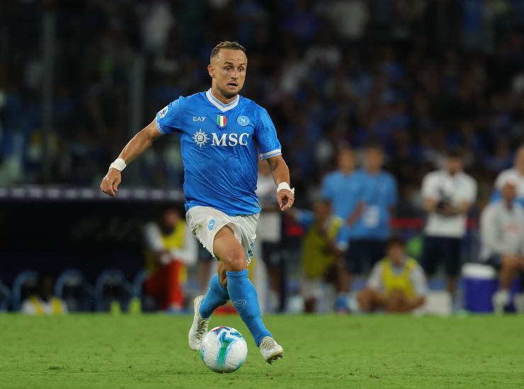 Lobotka durante una partita