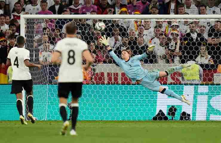 Ter stegen in azione